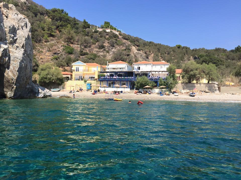 Psaros Melinta Plomari Exterior foto