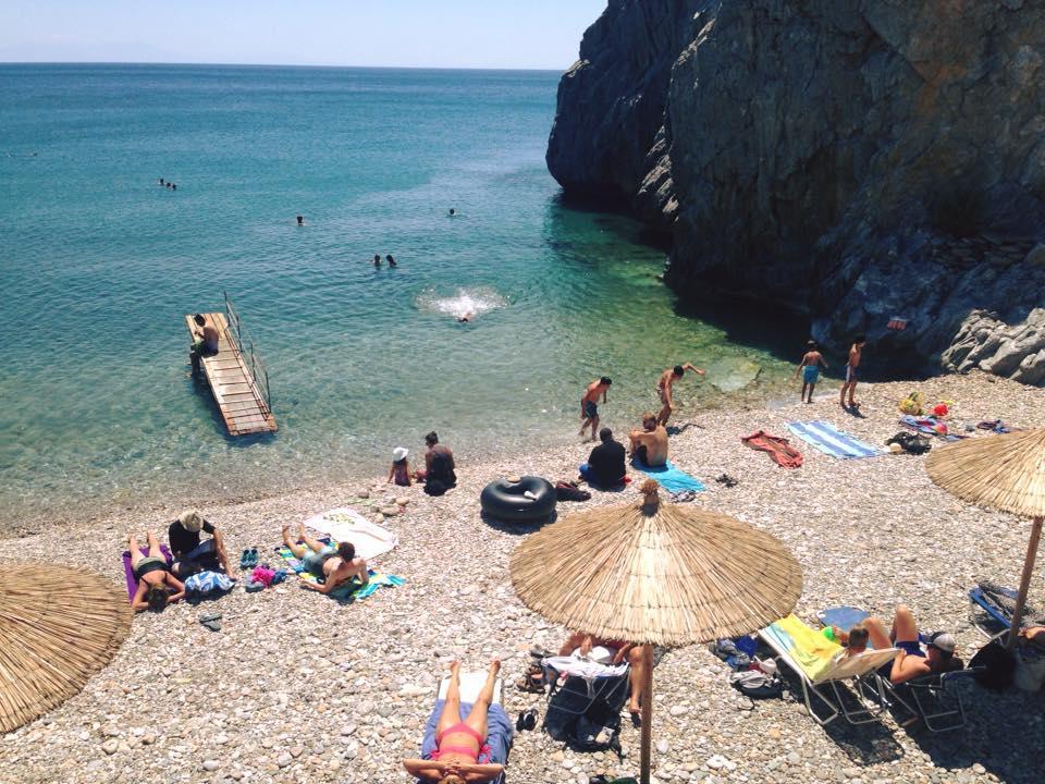 Psaros Melinta Plomari Exterior foto