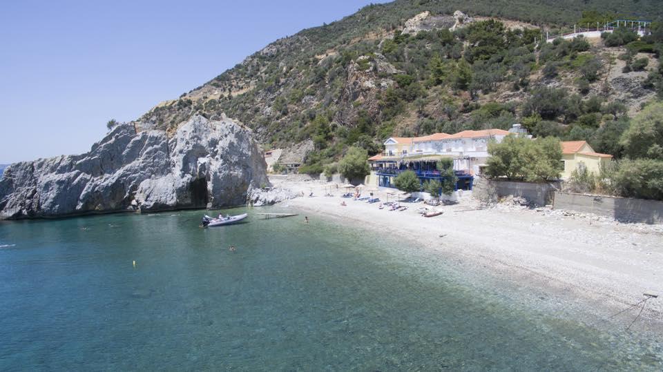 Psaros Melinta Plomari Exterior foto